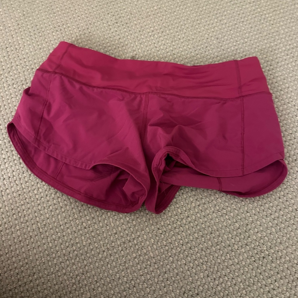 Lululemon speed up shorts